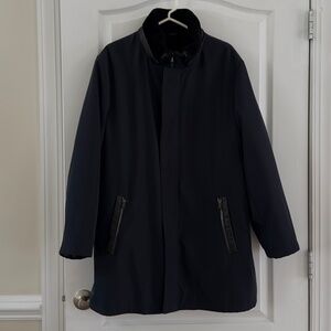 Paul Stuart Shearling Rain Jacket -Large